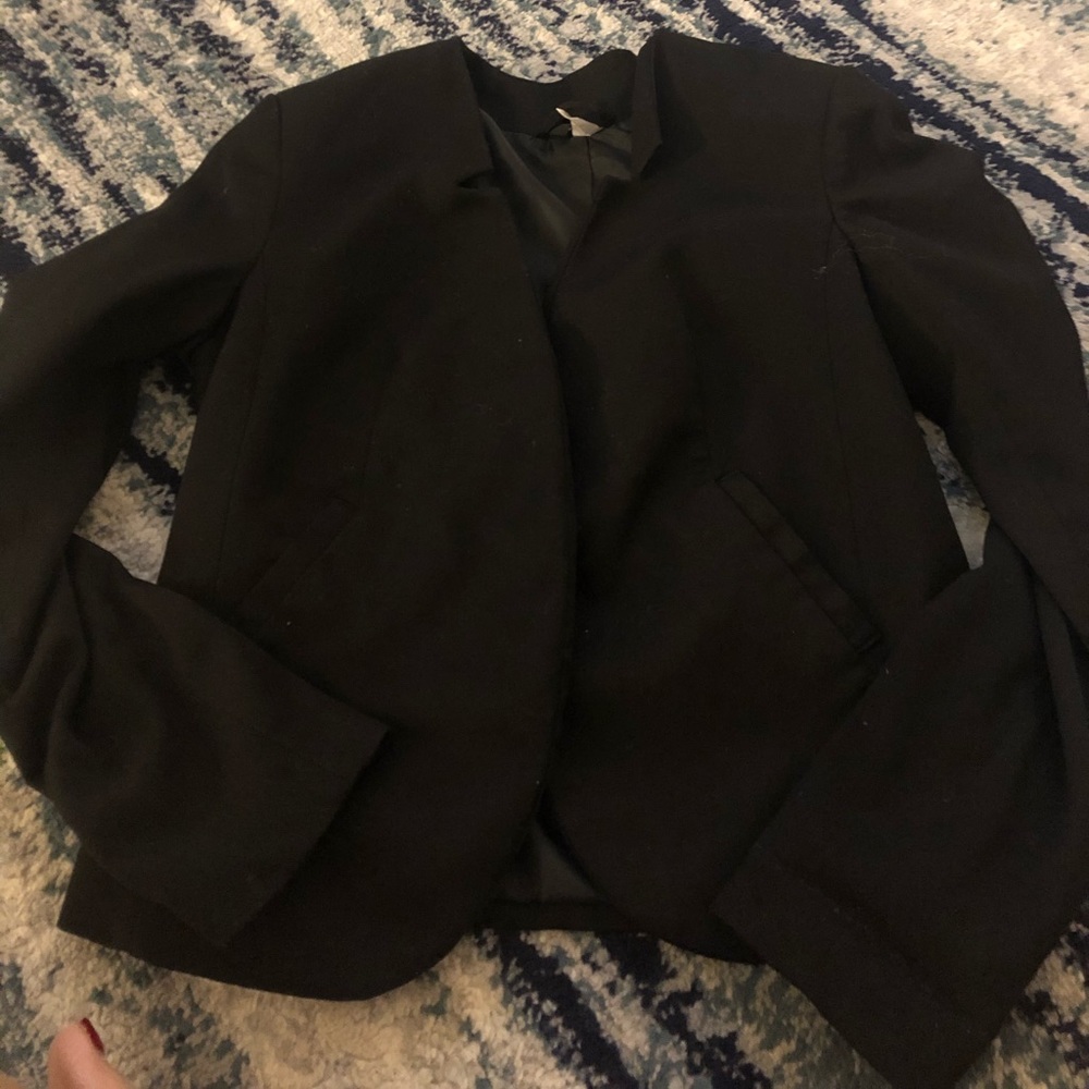 Women’s black blazer